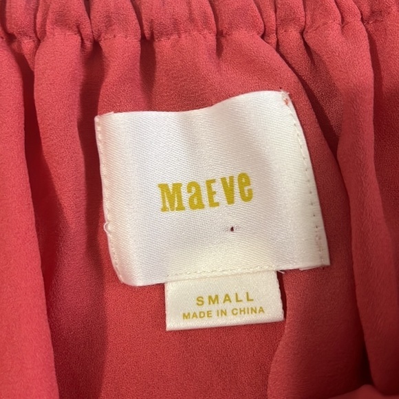 Anthropologie Maeve Ruffle Off Shoulder Top Size Small - Picture 5 of 8